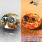3.73 CT.Natural Oval 9*11mm Champagne Brown Blue Color Shift Magnesio Axinite 斧石