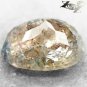 3.73 CT.Natural Oval 9*11mm Champagne Brown Blue Color Shift Magnesio Axinite 斧石