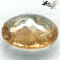 4.02 CT.Natural Oval 9.5*11 mm. Color Shift Intense Lilac Yellow Ferro Axinite