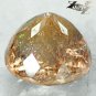 4.81 CT.Natural Round 9.5 mm. Intense Lilac Yellow Brown Color Shift Axinite Gem