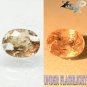 3.54 CT.Firley Natural Oval 7.5*10 mm. Color Shift Lilac Yellow Ferro Axinite