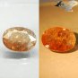 10.24 CT.Natural Oval 11*16 mm. Intense Lilac Yellow Color Shift Ferro Axinite