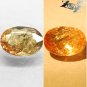 7.51 Ct.Natural Oval 12*14.5 mm. Color Shift Rich Lilac Yellow Ferro Axinite Gem
