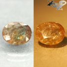 4.76 Ct.Rare Natural Oval 9*11.5 mm Color Shift Rich Lilac Yellow Blue Magnesio Axinite