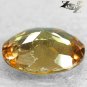 4.09 Ct.High Quality Natural Oval 10*12 mm. Color Shift Salmon Brown France Ferro Axinite