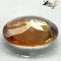 6.67 Ct.VVS Natural Oval 12*14 mm Color Shift Intense Salmon Brown Ferro Axinite