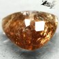 7.87 Ct.Natural Trillion 13.5 mm. Color Shift Salmon Brown France Ferro Axinite