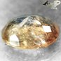 3.13 CT.Natural Oval 8.5*10.5 mm. Color Shift Lilac Yellow Blue Magnesio Axinite