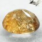 7.41 CT.Natural Oval 10*13 mm. Rainbow Spark Color Shift Lilac Yellow Axinite