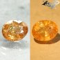3.53 CT.Unusual Natural Oval 8*10 mm. Color Shift Yellow Green Epidot Axinite
