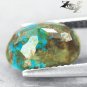 3.04 CT.COLLECTION RARE NATURAL OVAL BLUE CYRSTAL WHITE TENORITE CHRYSOCOLLA
