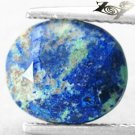 3.14 CT.Natural Oval 8*10 mm. Azure Blue Green Tenorite Azurite Chrysocolla Gems