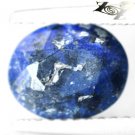 Natural Oval 7*8.5mm.Azure Blue Whole Piece Madagascar Azurite Malachite 1.93 CT