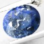 Natural Oval 7*8.5mm.Azure Blue Whole Piece Madagascar Azurite Malachite 1.93 CT