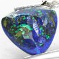 4.5 Ct.Natural Trillion 10mm Islands On Sea Pattern Madagascar Azurite Malachite