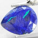 2.39 Ct.Natural Pear 8*10 mm. Sea Island World Map Pattern Azurite Malachite