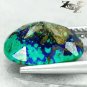 4.41 Ct.Natural Oval 10*12 Forest River Map Blue Green Azurite Malachite &egrave;��&eacute;��&ccedil;&curren;&brvbar; &aring;&shy;�&eacute;��&ccedil;�&sup3;