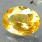 Firely Flawless Natural Oval 6*8 mm.Madagascar Yellow Beryl 1.03 Ct.Loose Gems