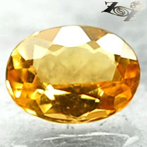 Flawless Firely Natural Oval 6*8 mm. Intense Yellow Madagascar Beryl 1.02 CT.Gem