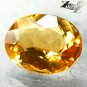 Flawless Firely Natural Oval 6*8 mm. Intense Yellow Madagascar Beryl 1.02 CT.Gem