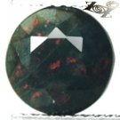 3.01 CT.Natural Round 8.5 mm. Red Spots Whole Piece Green Blood Shot Bloodstone