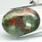 34.57 Ct.Natural Oval 23*28mm Gold Pyrite White Red Bloodstone Heliotrope &eacute;��&egrave;&iexcl;�&ccedil;�&sup3;