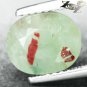 2.16 CT.Unusual Natural Oval 7.5*9 mm Red Patch Mint Green Heliotrope Bloodstone