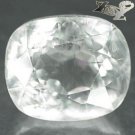 5.51 CT.Rare Natural Oval 9 * 11 mm. Rainbow Sparkle Colorless White Calcite 方解石