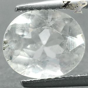 2.51 Ct.Full Fire Natural Oval 8*10mm Rainbow Sparkling Madagascar White Calcite