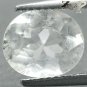 2.51 Ct.Full Fire Natural Oval 8*10mm Rainbow Sparkling Madagascar White Calcite