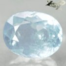 12.65 CT,Natural Oval Facet 11*14 mm. Intense Ocean Blue Celestite Celestine Gem