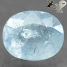14.79 CT.Natural Oval Facet 12*14.5mm Vivid Ocean Blue Celestite @ Zoultier ONLY