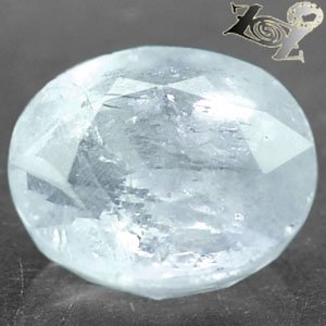 18.68 CT.Natural Oval 14*16mm. Rainbow Spark Ocean Blue Celestite @Zoultier ONLY