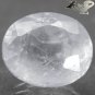 11.1 Ct.Natural Oval Facet 12*13.5 mm. Ocean Blue Mada Calestite Celestine Gems