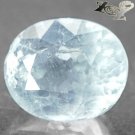 9.04 CT.Firely Natural Oval Facet 10*12 mm. Ocean Blue Celestite @ Zoultier ONLY