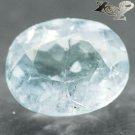 10.12 CT.Firely Natural Oval Facet 11*13 mm. Intense Ocean Blue Celestite Gems