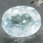 10.12 CT.Firely Natural Oval Facet 11*13 mm. Intense Ocean Blue Celestite Gems