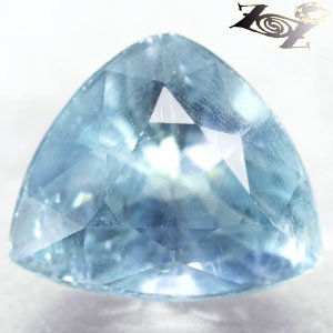 13.68CT.Firely Rare Quality Natural Trillion 12*14 mm Ocean Blue Celestite &aring;&curren;&copy;&eacute;��&ccedil;�&sup3;