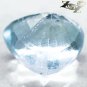 13.68CT.Firely Rare Quality Natural Trillion 12*14 mm Ocean Blue Celestite &aring;&curren;&copy;&eacute;��&ccedil;�&sup3;