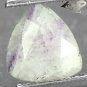 Natural Trillion 7.5 mm Purple Patch White Russia Charoite 1.62 CT.Limited Stock