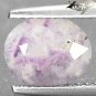 Limited Natural Oval 6.5*8 mm. Purple Patch White Russia Charoite 1.79 CT.紫龍晶