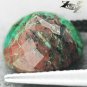 5.18 CT.Natural Round 10 mm Brown Green World Map Pattern Chrysocolla 矽å”雀石 Gems
