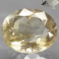 9.24 Ct.Rare Natural Oval 12*14 mm.Brandy Yellow Tanzania Citrine Quartz Gems