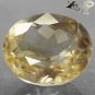 9.24 Ct.Rare Natural Oval 12*14 mm.Brandy Yellow Tanzania Citrine Quartz Gems
