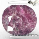 4.08 CT.Natural Oval 9*10 mm. Magenta Red Crystal Whole Canada Eudialyte Gems