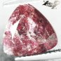 2.69 CT.Natural Trillion 9.5 mm. Intense Magenta Red Crystal Canada Eudialyte
