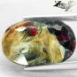 16.68 Ct.Natural Oval 16*20 mm. Magenta Red Crystal Yellow Canada Eudialyte Gems