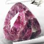 3.3 CT.Natural Trillion 9.5 mm. Magenta Red Crystal Whole Canada Eudialyte Gems