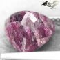 3.3 CT.Natural Trillion 9.5 mm. Magenta Red Crystal Whole Canada Eudialyte Gems