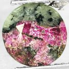 Natural Round 7.8 mm. Black Ptach Crystal Magenta Red Canada Eudialyte 1.92 Ct.
